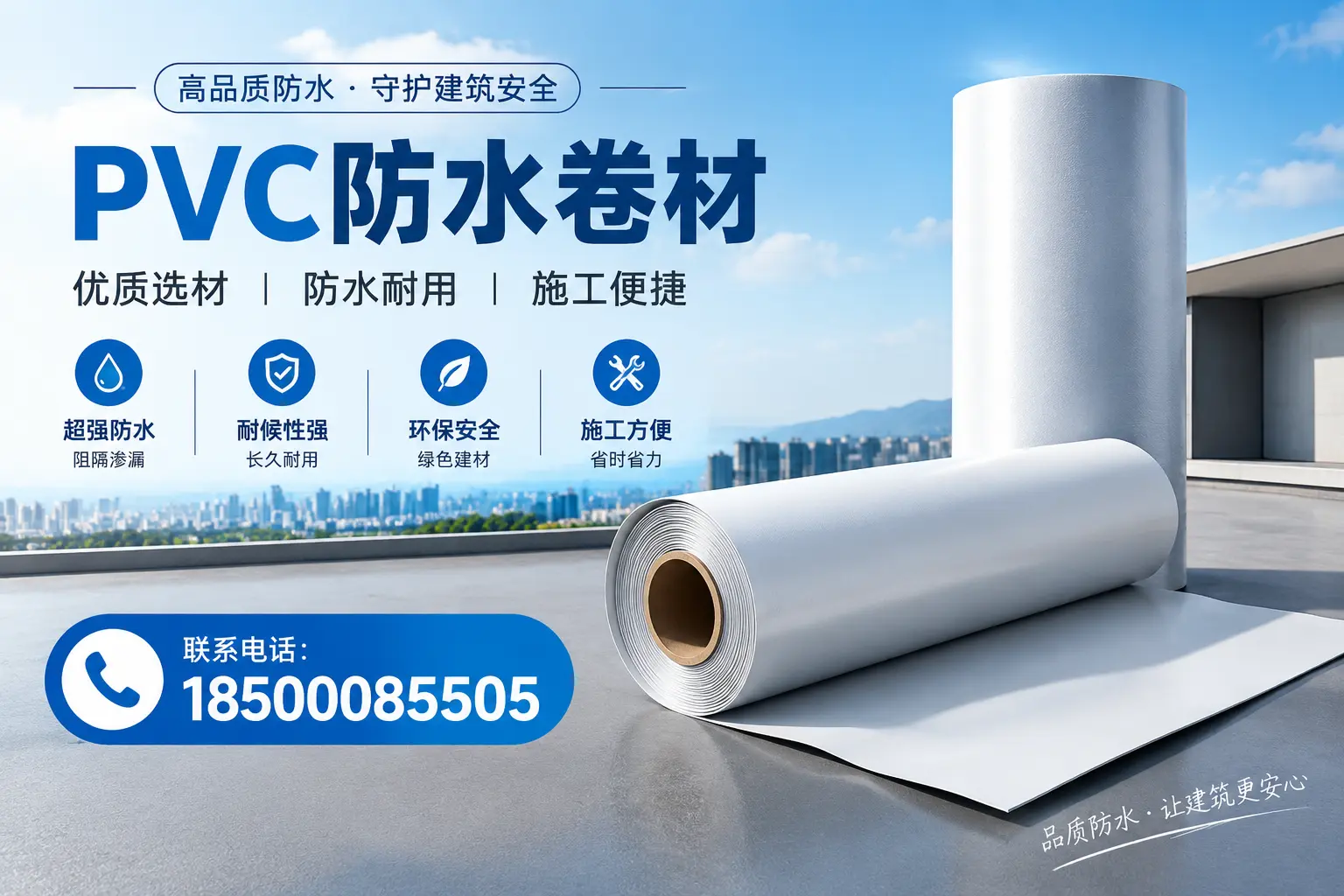 如何评估PVC防水卷材的性价比？哈尔滨消费者必读