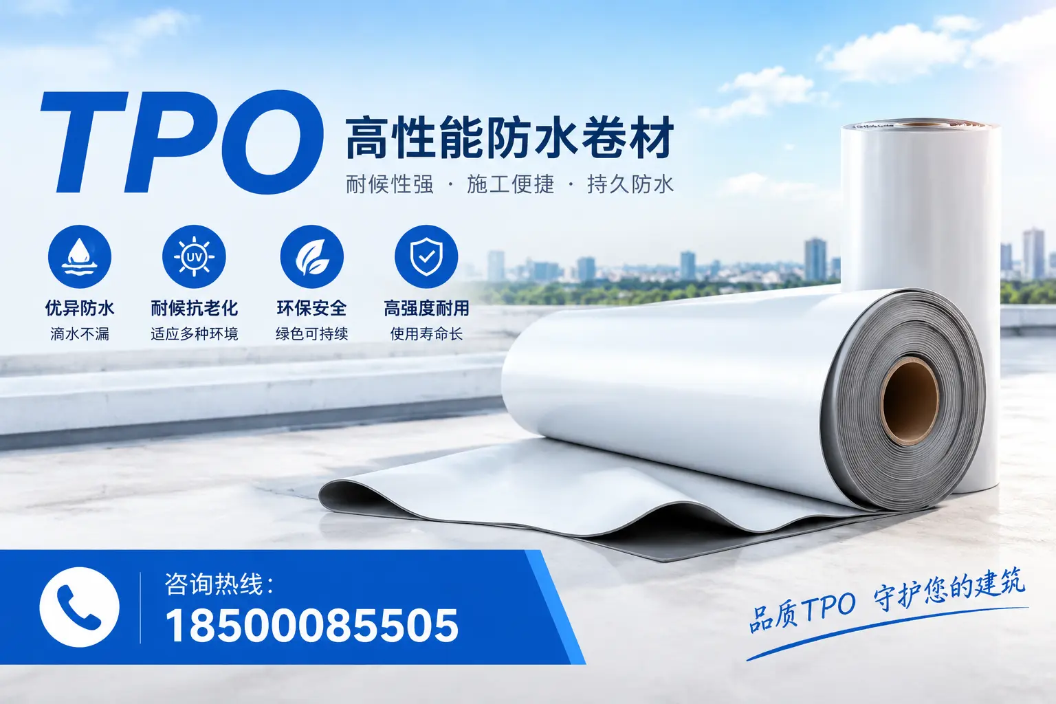 TPO材料的维护与保养，哈尔滨用户必看指南